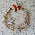 Une couronne de Noël toute simple