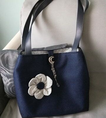 Ensemble sac femme bleu