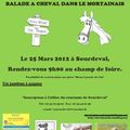 La balade du 25 mars 2012 approche !