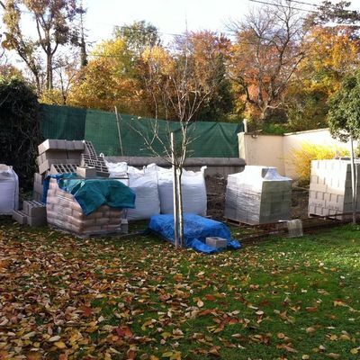 Construction du portail Ouest