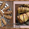 ROULES POMMES CHOCOLAT AMANDES