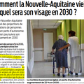 Vieillissement de la population en Nouvelle-Aquitaine