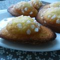 madeleines au sucre perlé