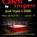 JEUDI 14 JUIN, SOIREE CATCH-IMPRO au 34 Bld Gambetta