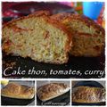 Cake thon, tomates et curry