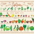 Fruits et légumes : Septembre 