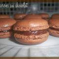 macarons au chocolat