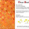 Oscar Araripe: 25 anos da Galeria Oscar Araripe