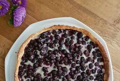 Tarte aux myrtilles