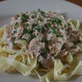 Tagliatelles au thon