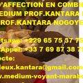 RETOUR D’AFFECTION EN COMBIEN DE JOURS: MEDIUM PROF.KANTARA NOGOYE