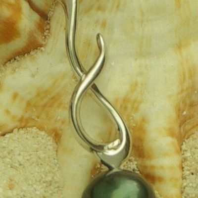 Pendentif Argent avec sa perle ronde