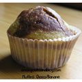 Muffins Chocolat - Banane 