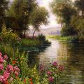 Le peintre Louis Aston Knight