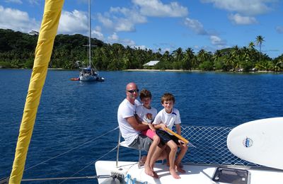 Autour de l'île de Tahaa...