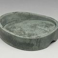 A green 'Duan' inkstone, Song Dynasty