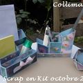 Scrap en kit : rangement de bureau !!