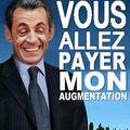 Affiche de la candidature présidentielle 2012 de Sarkozy déjà en ligne !