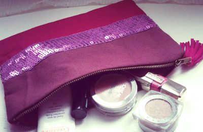 Des pochettes pour mon maquillage et mes pinceaux ! 