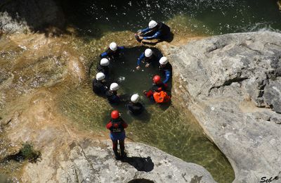 Canyonning dans les gorges de Galamus