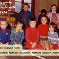 Ecole privée maternelle 1974 Mme Damon