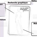 realisation graphique, sujet vetement, à rendre en format A3