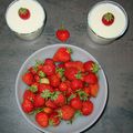 Panacotta aux fraises