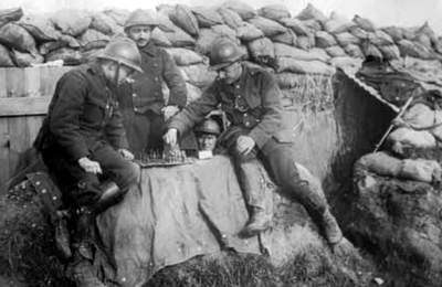 Vie quotidienne sur le front belge