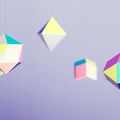 Geometric paper mobile ▲▼▲