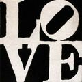 INDIANA Robert - Tapis "Love"