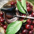 Pâte à Tartiner " Mon Chéri " ou Confiture Cerise et Chocolat Noir ...