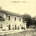 Eauze, 4.000 habitants, au centre du désert ferroviaire du Sud-Ouest,  abandonnée par le transport public