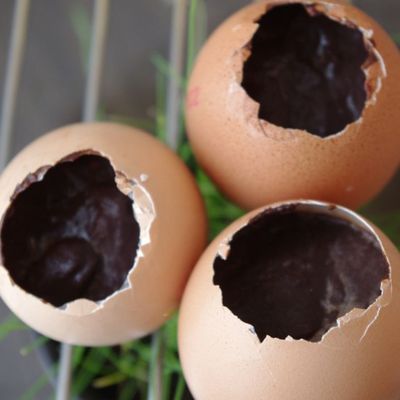 Des œufs à cacher - Œufs de Pâques au chocolat