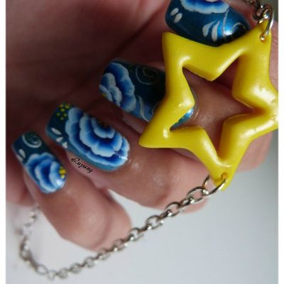 Les bijoux de Fée-Mina, one stroke et arabesques