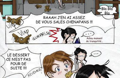 POST CHILDREN page 5 et une illustration auto-destruction