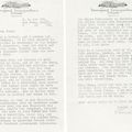 25/09/1938 - Lettre de Oncle Art à Norma Jeane