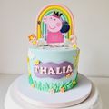 Gâteau Peppa Pig - Peppa Pig cake