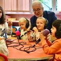 L’ACCUEIL DE LOISIRS DES FRANCAS SUR LES ONDES DU « P’TIT MÉDIA ».