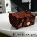 Brownie fondant aux 3 pépites de chocolat