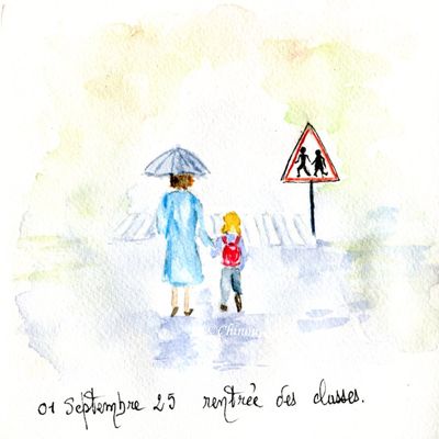 Je dédie mon image du jour à ......tous les scolaires.  