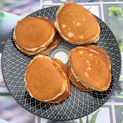 Pancakes légers au fromage blanc