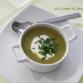 Potage de céleri, sans gluten et sans lactose