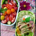 Bento aux couleurs estivales