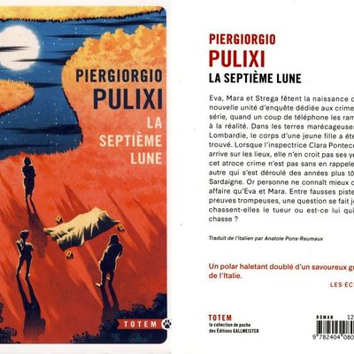 La septieme lune - Piergiorgio Pulixi