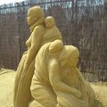 Les statues de sable. Le Touquet Paris-Plage