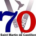 Lundi 22 juin 2015 à Saint Martin de Castillon: cérémonie à la Mémoire de Roger Bernard