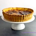 Tarte au flan vanillée