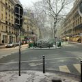 Jour de neige à Paris