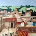 JERUSALEM Acrylique sur toile 70x50