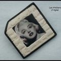 Broche "Maryline Monroe"